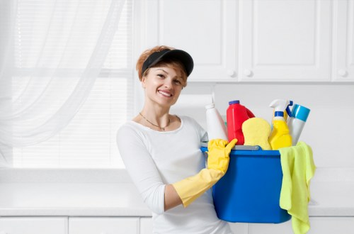 One off cleaning service for a modern SE16 apartment interior