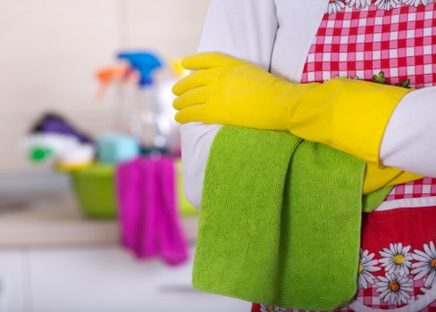 Local cleaners preparing a South East London rental property for handover