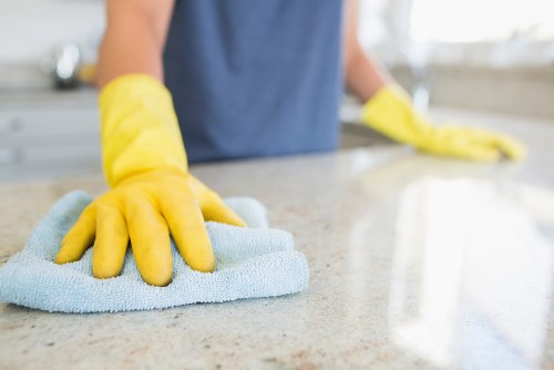 Professional cleaning of lift and corridor areas in SE16