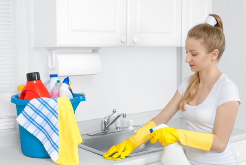 Weekly domestic cleaning in a Bermondsey home